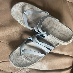 Merrell Light Blue Sandals with Flexible Fit